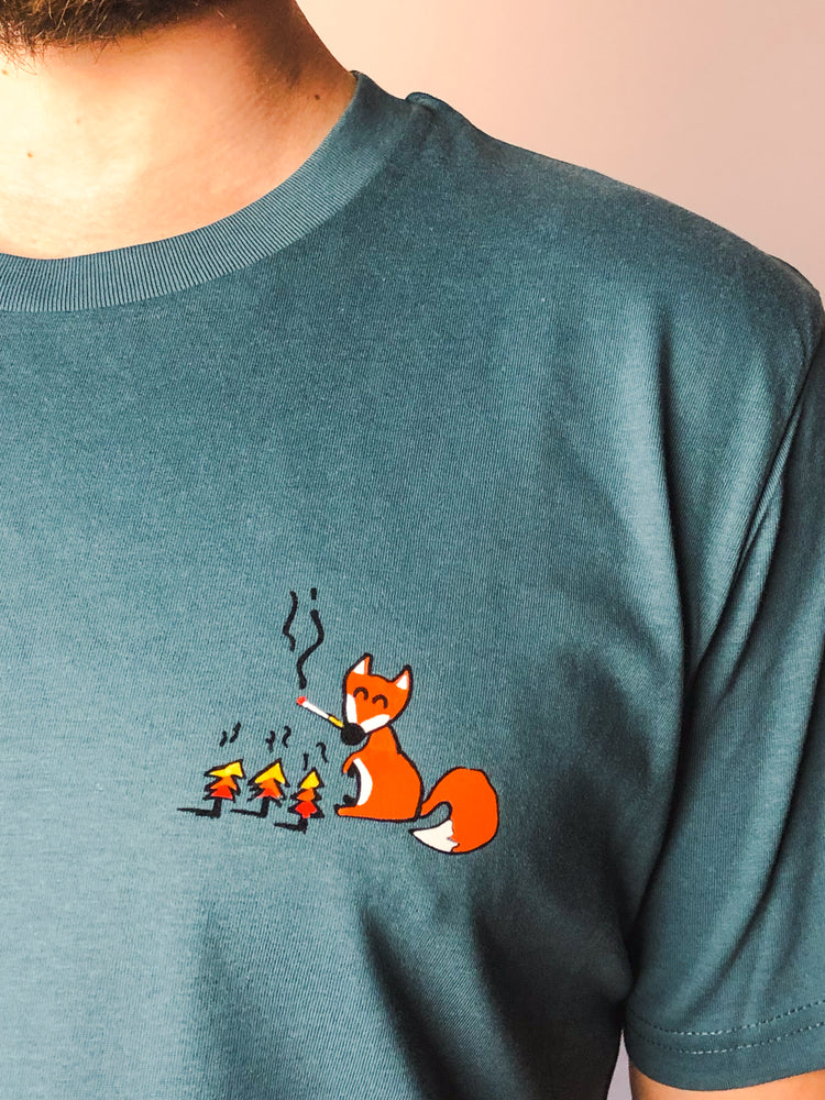 Smoking Fuchs T-Shirt für Herren / Unisex