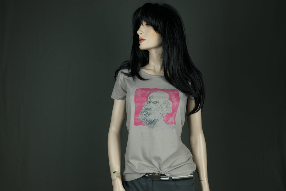 ARTCOLLCTION #1 Der Bärtige (belichtet) T-Shirt für Damen