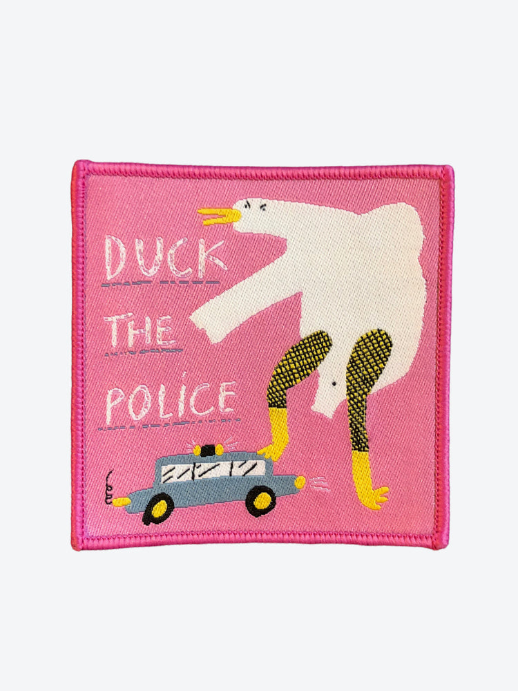 Duck the Police Aufnäher