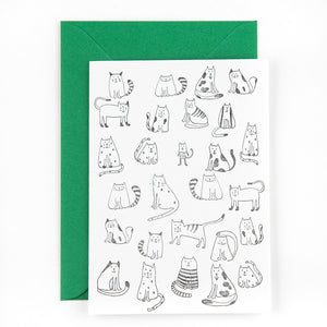 
            
                Laden Sie das Bild in den Galerie-Viewer, Little Cats Letterpress Postkarte
            
        