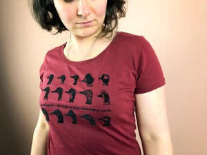 
            
                Load image into Gallery viewer, Entenphobie T-Shirt für Damen
            
        