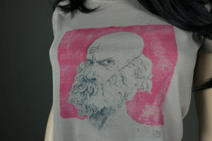 ARTCOLLCTION #1 Der Bärtige (belichtet) T-Shirt für Damen