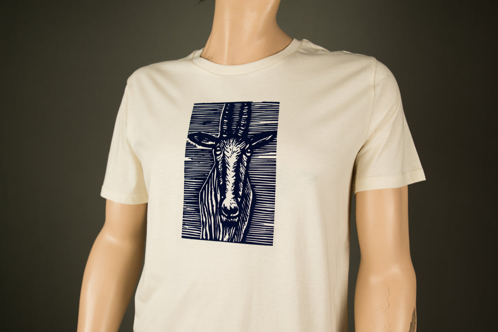 ARTCOLLCTION #2 Ziege (Flock) T-Shirt für Herren / Unisex