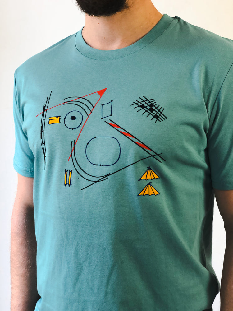 Kandinsky Ente T-Shirt Herren / Unisex