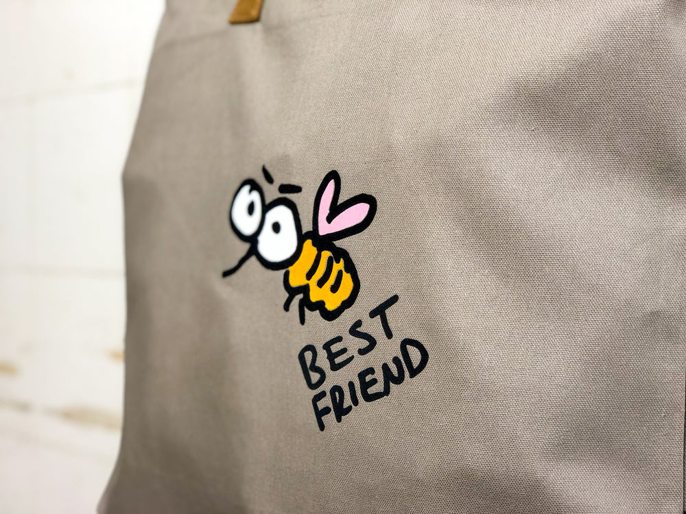 Best Friend Biene Tasche mit Reissverschluss