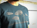 Zeppelin T-Shirt für Herren / Unisex (grauer Aufdruck)