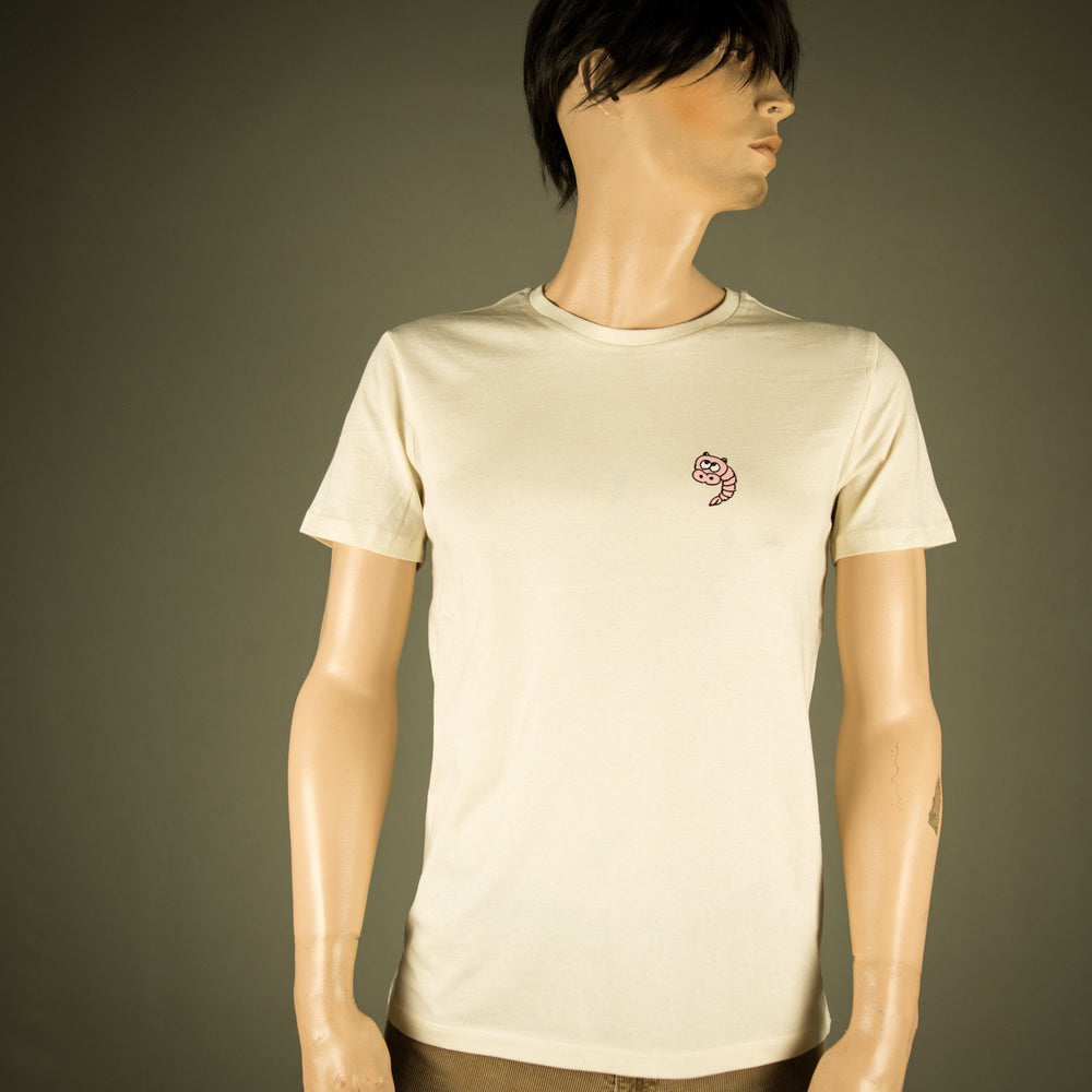 
                  
                    T-Shirt für Männer mit Schweineshrimp, Schwein lustiges Motiv Bio Shirt, Fair flauschiges Motiv aus Flock Shirtfarbe natur + weitere Farben
                  
                