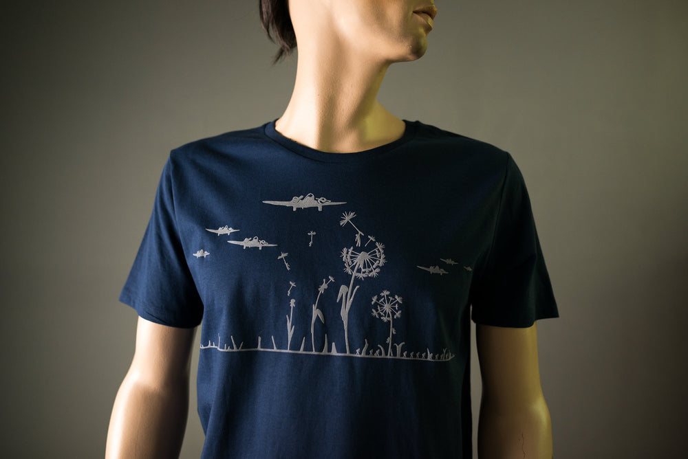
            
                Load image into Gallery viewer, Pusteblume T-Shirt für Herren / Unisex (grauer Druck)
            
        