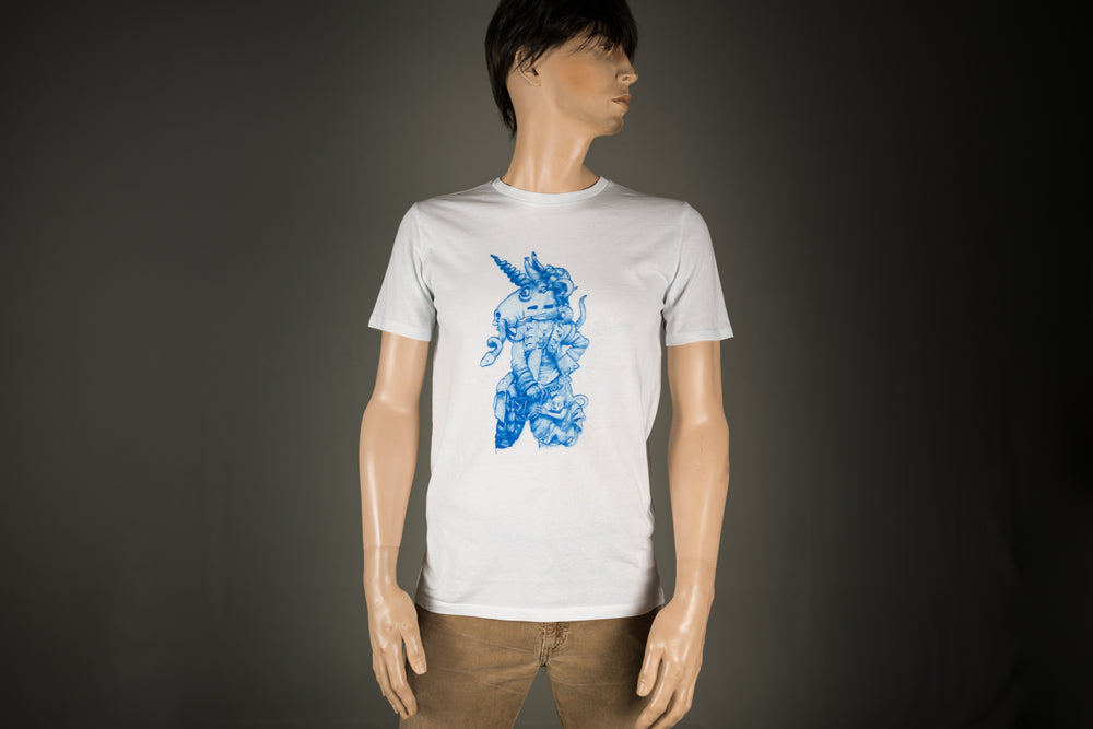 ARTCOLLCTION # 1 unicorn (exposed) t-shirt for men