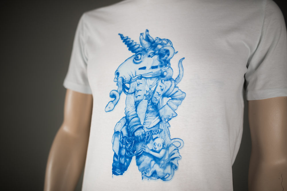 ARTCOLLCTION # 1 unicorn (exposed) t-shirt for men